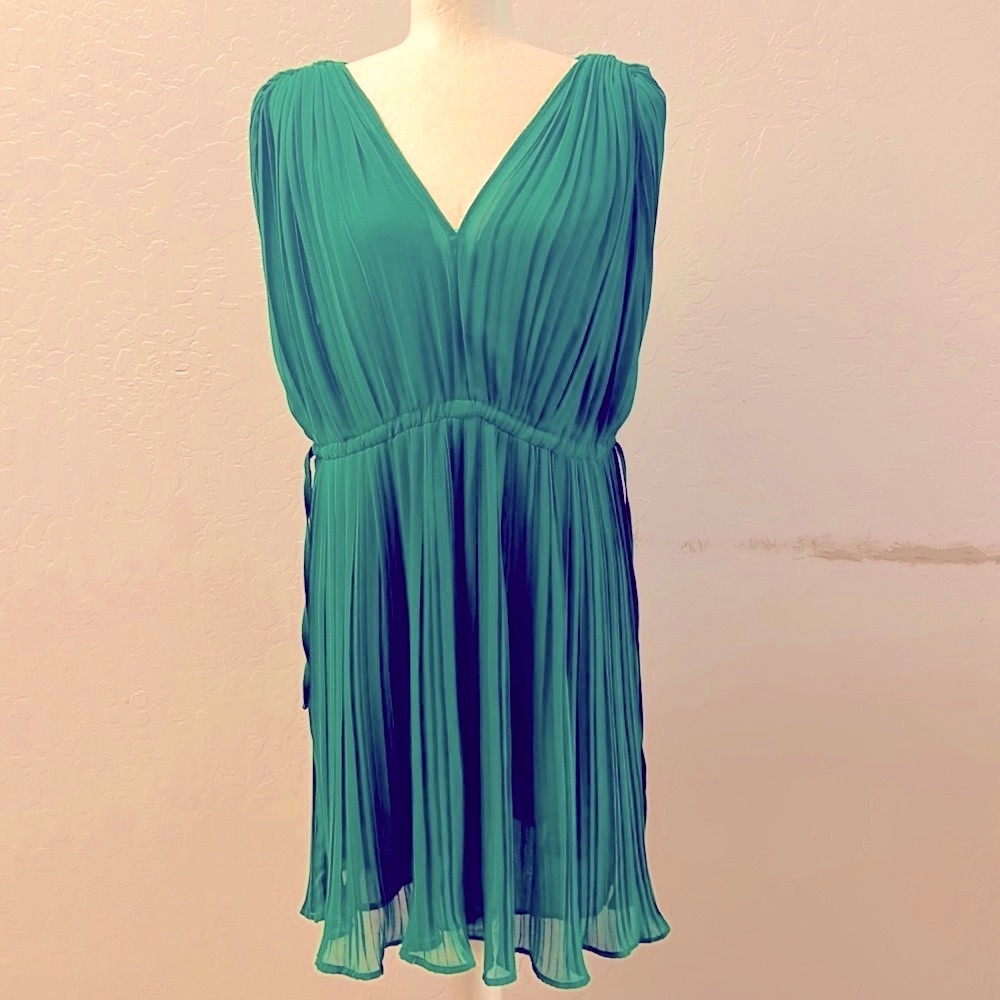 Mango  Green dress